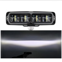 Projecteur de travail LED haute puissance W132 48W 6 pouces pour camion, SUV, VTT, 4x4 - Neuf, couleur 6000K pour accessoires LED moto