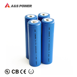 UL1642 certification 18650 2000mah <span class=keywords><strong>3</strong></span>.7v battery cell - Product Image 6