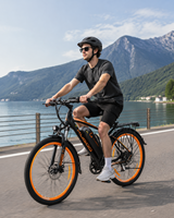 Vélo électrique KUGOO V3 pour adultes, 48V 350W 13Ah, longue autonomie, pneus larges, vélo électrique avec moteur et double jante, vélo de montagne