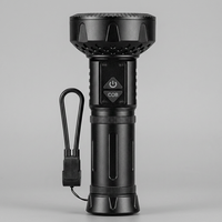 Lampe torche laser blanche multifonction, lampe de poche LED en alliage d'aluminium, lampe de recherche portative, lampe de secours pour le camping en plein air