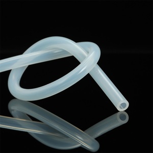 プラチナ硬化 10*16mm フレキシブル透明シーシャ水タバコ用ゴムパイプ シリコンホース - Product Image 2