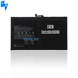 Batterie d'usine OEM gamme complète de batterie pour Xiaomi MI Pad 1 2 3 4 4plus 5 5pro 5pro 12.4 Redmi Pad 2022