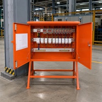 Boîte de distribution temporaire 63A IP40 avec 10 prises, options 220V, 380V, 480V