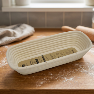 Wooden <b>Bread</b> Proofing <b>Basket</b> Oval Shape Reusable for Sourdough Baking Inserts Eco-Friendly Non-Toxic Food Safe - Product Image 3