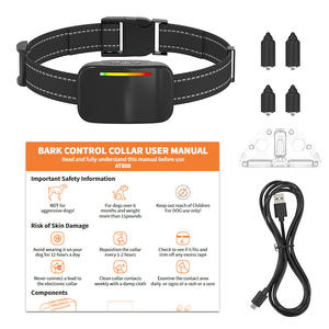 Mehrfarbiges, automatisches Anti-Bell-Halsband für Hunde mit Ladefunktion, zur Erkennung und zur Elektrischen Bellkontrolle, aus ABS-Material - Product Image 5