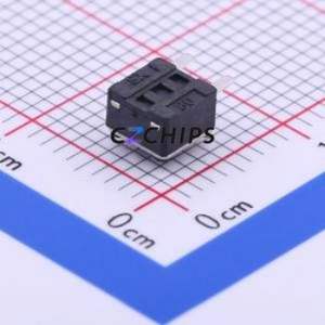 TS4538B3J 160gf Tactile Switch Through hole Component THT Switch Single Pole Single Throw Round Button Right Angle Insert 4.5mm - Product Image 2