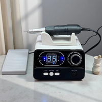 Machine à percer les ongles professionnelle, 45000 tr/min, perceuse électrique pour ongles, lime à ongles professionnelle, outil de manucure pour Salon, outil de dépose de vernis à ongles
