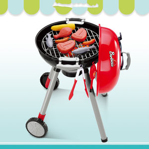 Set Gioco Cucina per Bambini Little Chef, Barbecue Interattivo con Griglia e Cibo Giocattolo per Giochi di Ruolo - Product Image 3