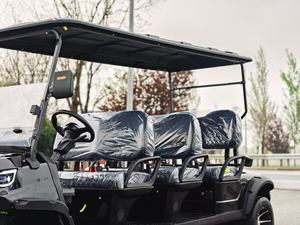 Voiturette de golf électrique 3-4 places, batterie au plomb-acide, homologuée pour la route, faible vitesse, usage <span class=keywords><strong>privé</strong></span>, design compact, légère, facile à utiliser, homologuée DOT - Product Image 3