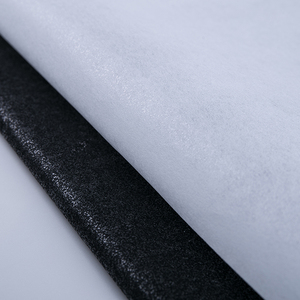 <span class=keywords><strong>Entretela</strong></span> de Terciopelo Fusible 100% Poliéster 1080sw, Adhesivo Elástico <span class=keywords><strong>Soluble</strong></span> en Agua, Forros No Tejidos, Certificación OEKO-TEX, Uso en Prendas - Product Image 3