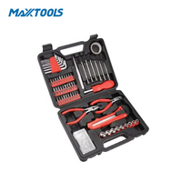 Ensemble d'outils à main pour la maison, 60 pièces, en acier au carbone, tournevis de précision, clé hexagonale, pince, couteau, kit d'outils de réparation pour bricolage
