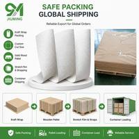 Papier Kraft Gaufré Spécialisé 180-300 g/m² 100% Pâte de Bois Blanc Recyclable Anti-Déformation Sans Odeur Sans Revêtement pour Boîtes Cadeaux Écologiques
