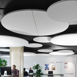 Treo trần vải Acoustic tấm Acoustic Polyester cảm thấy Hội Đồng Quản trị âm thanh diffusers Trần Bảng điều khiển âm thanh - Product Image 2