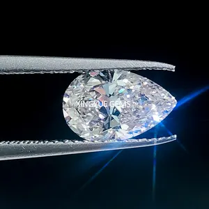 Xingyue, Выращенный в лаборатории, алмазная причудливая огранка, CVD камень в форме груши, 1,17 carat D color VS1, прозрачность с сертификатом IGI