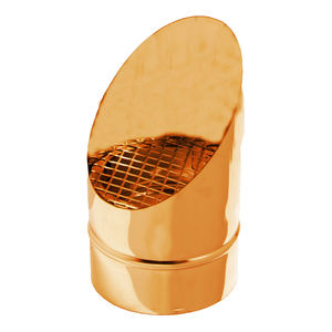 Terminal de Ventilación Hecho en Italia, Rango de Diámetro de 80-350 mm, Grosor de 0.5 mm, Rejilla para Extracción de Gases de Combustión - Product Image 2