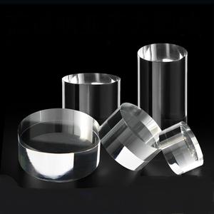 Blocchi acrilici rotondi solidi personalizzati, asta acrilica trasparente, in acrilico, blocchi quadrati in plastica Plexi - Product Image 2