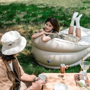 โซฟาเป่าลมอัตโนมัติสำหรับตั้งแคมป์กลางแจ้ง <span class=keywords><strong>Naturehike</strong></span> พร้อมปั๊มลมในตัวและหมอน - Product Image 2