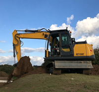 Excavator XE150E Efisiensi Tinggi 16,6 Ton dengan Bucket 0,6m³ Ideal untuk Renovasi Perkotaan dan Penggalian Parit