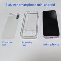 Téléphone Mini Android 4G Double SIM Prêt à Expédier, Débloqué, Version Globale, Compatible Tous Bandes