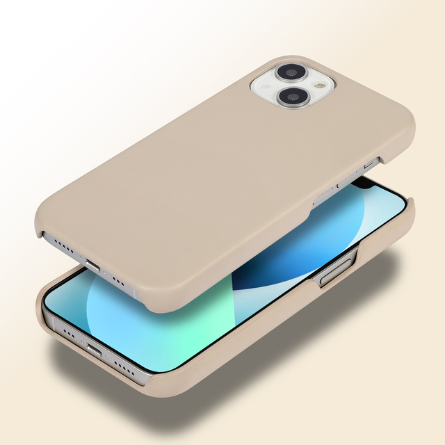 Eco-Friendly Biodegradable Recycled Apple Vegan Leather Shockproof Cover for iphone 17 16 15 14 13 Pro Max Mobile Phone Case