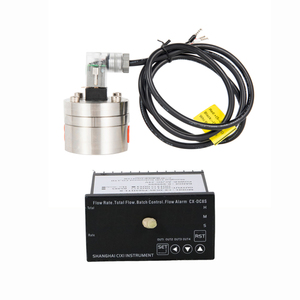 Shanghai Jishen Oil <b>Flow</b> <b>Meter</b> Oval Gear Stainless Steel Digital LCD Display High Accuracy 0.5% - Product Image 1