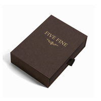 Boîte d'emballage de parfum de luxe personnalisée en matériaux recyclés, en papier rigide de 2 mm, style tiroir, avec ruban en satin, boîte cadeau vide pour parfum