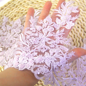 الدانتيل ملابس مزينة بالخرز يمكن أن تزين ملابس العرائس ديي. - Product Image 6