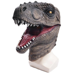 2025 nuevos estilos <span class=keywords><strong>Amazon</strong></span> venta al por mayor Gran oferta FIESTA DE <span class=keywords><strong>Halloween</strong></span> máscara de leopardo látex Animal máscara facial - Product Image 6