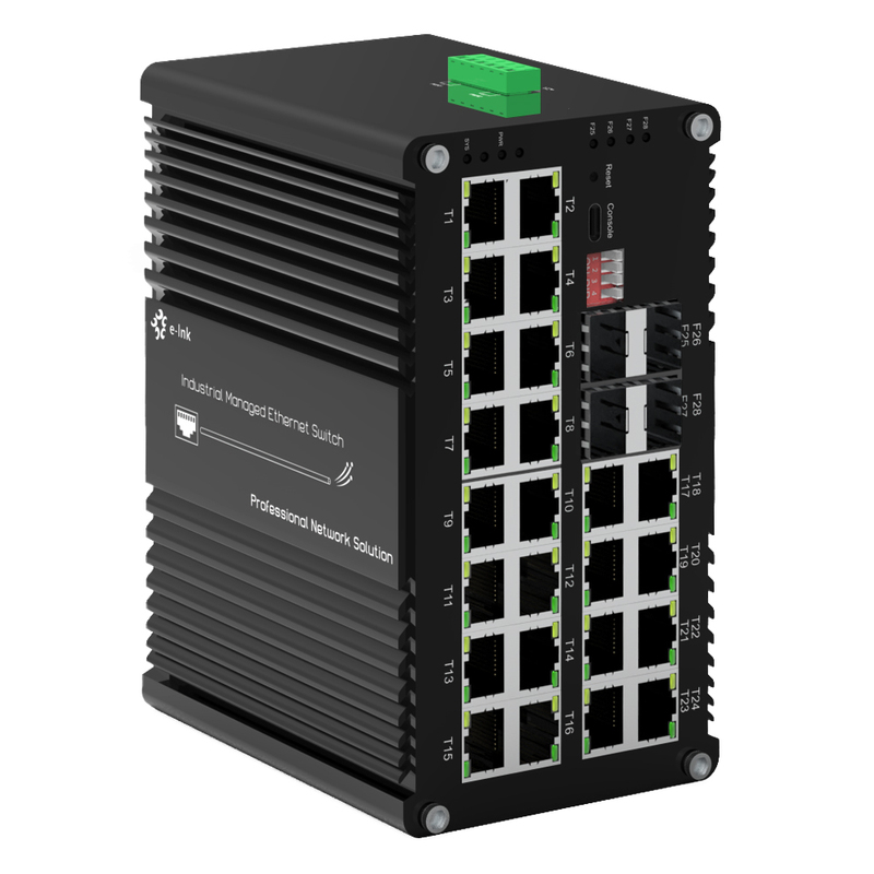 Rackmount Managed PoE Switch L2 24