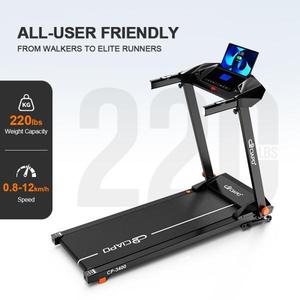 CIAPO Body Cardio Folding Motorized Home Use Fitness Running Machine - Product Image 2