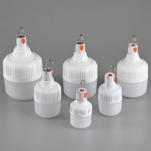 LED Outdoor <b>Bulbs</b> USB Rechargeable Built In <b>Battery</b> Camping Lights Home Use 1000H Lifespan PC Material - Product Image 1