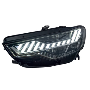 LED Headlight Assembly Retrofit Upgrade Kit for Audi A6L 2012-2015 A7 Style <b>Running</b> <b>Light</b> Flowing Turn Signal - Product Image 2