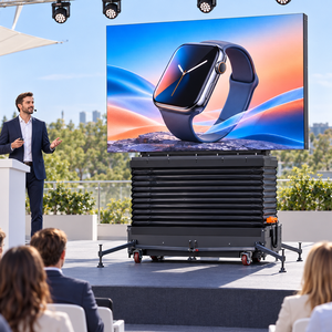 Pantalla LED P3 de alta definición para exteriores sobre ruedas, pantalla LED móvil reutilizable para lanzamiento de productos, alquiler para eventos, promoción de marcas y espectáculos. - Product Image 2