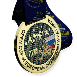 Hersteller Medaille Custom ized Metal Martials für Großhandel Gold Award Martial Arts Medaillen