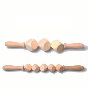 Wood <b>Massage</b> Tools Muscles Handle Soft <b>Massage</b> - Product Image 3