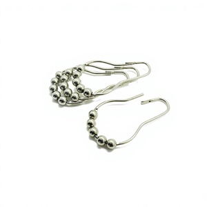 EWANG Factory Stainless Steel Roller Ball Shower <b>Curtain</b> Ring for Bathroom - Product Image 2