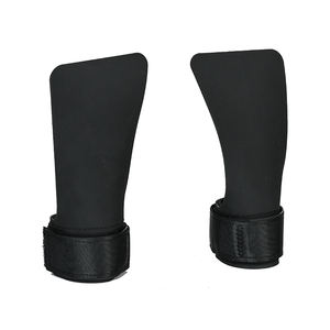 कॉक्रासफिट कार्बन जिम पैड उंगलियों के बिना जिमनास्टिक हथेली रक्षक जिम के 3 और 2 छेद खेल सुरक्षा हाथ ग्रिप - Product Image 2