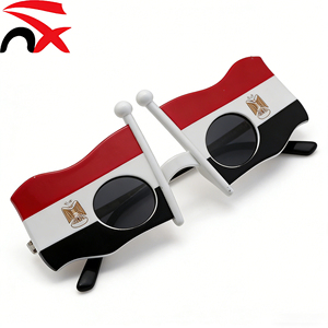Gafas con Forma de Bandera en Oferta, Gafas de Sol de Plástico para Fanáticos del Fútbol, Accesorios Divertidos para Fiestas y Fotografía - Product Image 5