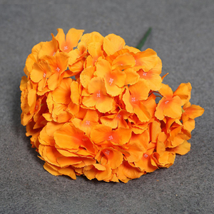 Offre Spéciale nouveau Style Orange Lotus fleur boule réaliste en plastique Table de mariage décoration nouvel an noël jour saint valentin - Product Image 3