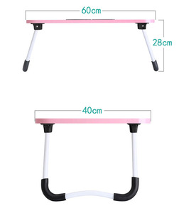Mesa para portátil en la cama y sofá fabricante portavasos escritorio de la computadora de los niños plegable de escritorio de la computadora USB mesa plegable - Product Image 5