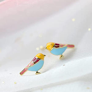 Pendientes de animales dorados para mujer, bonitos, de aleación de zinc, joyería de moda, regalo con acabado chapado en oro - Product Image 4