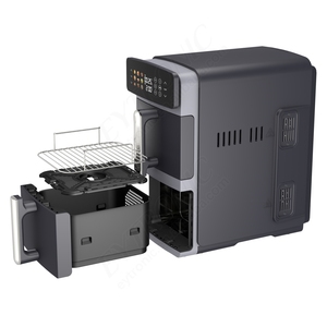 Nueva Freidora de Aire Digital Doble de 5.5L+5.5L, Electrodoméstico de Cocina Pequeño, Freidora de Aire Caliente Inteligente de Doble Cesta, Nueva 5.5L+5.5L Digital - Product Image 6