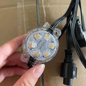 E-top DC24V LED mái hiên chiếu sáng điểm đèn nhà RGBW nhà nguồn theo dõi thông minh ngoài trời vĩnh viễn đá quý đèn giáng sinh - Product Image 4