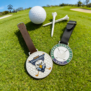 Étiquettes de sac de golf Art Déco, souvenirs de luxe, prix d'usine - Product Image 1
