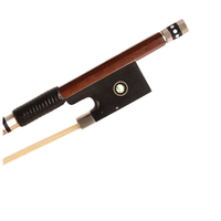 LZS G16 Performance Archet de violon de qualité professionnelle Queue de cheval blanche Accessoire pour instrument à cordes