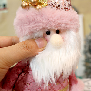 Decoración Navideña Bestwish, Muñeco Rosa de Santa Claus, Muñeco de Nieve, Muñeco de Alce, Regalo de Nochebuena para Niños, Muñeco para Ventana, Venta al por Mayor - Product Image 2