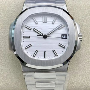 Reloj Mecánico de Lujo de Alta Calidad, Sumergible, 40 mm, 3K Factory, Movimiento ETA 324, Grosor de 8.2 mm, 5711, Blanco, PP - Product Image 1