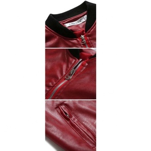 Men's Custom Made Stylish Casual 100% <b>Real</b> <b>Leather</b> Waterproof Thick Motorcycle Winter <b>Jacket</b> 2026 - Product Image 4