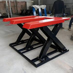 Mini elevador manual hidráulico de tijera simple, portátil, para el manejo de mercancías pequeñas en el hogar. - Product Image 1