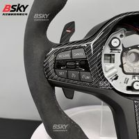 Compatible avec le volant sport M-Style, rétrofit en Alcantara, assemblage complet, compatible X1/X2/X3/X4/X5/X6 1/2/3/4/5/6/7